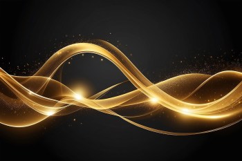vector-transparent-golden-wave-light-effect-background-advertisement-cosmetic-background